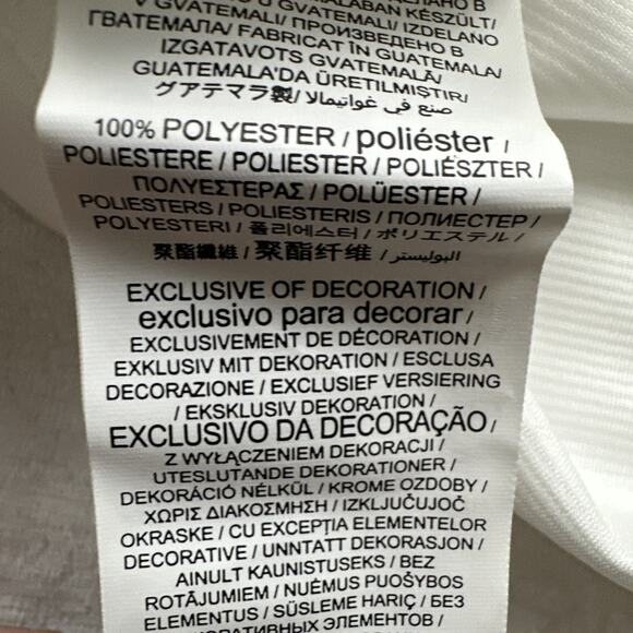 Fanatics Brooklyn Nets Jersey Youth Size Small Ben Simmons #10 White NBA NEW - Picture 8 of 8